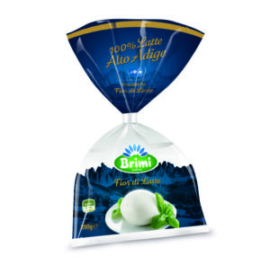 Mozzarella Fior di Latte ciuffo di Brimi con latte 100% dell'Alto Adige