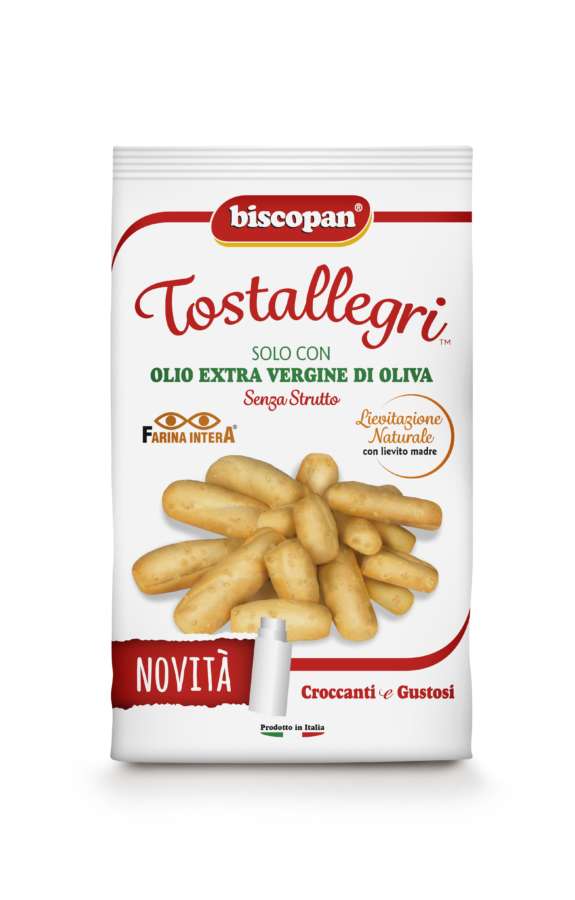 Nuovi Tostallegri di Biscopan, fragranti e gustosi !