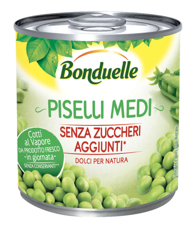 Bonduelle, Piselli Senza Zuccheri Aggiunti gusto dolce e naturale