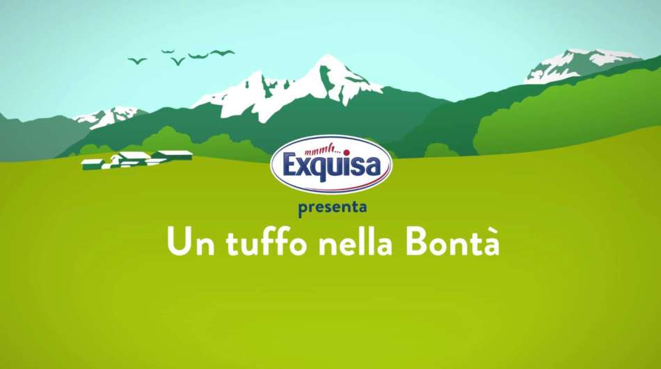 Exquisa, la campagna Tv con Tania Cagnotto!