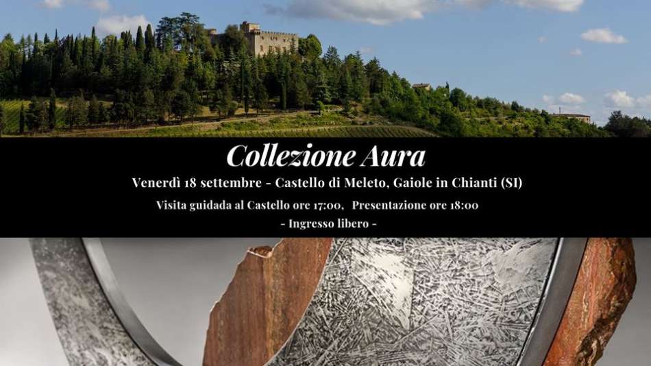 Castello di Meleto apre le porte alla collezione AURA: appuntamento il 18 settembre