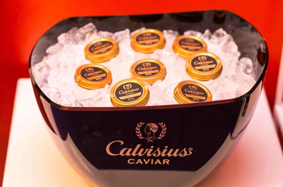 Calvisius e Ferrari da "Voce in Giardino" in un connubio di gusto