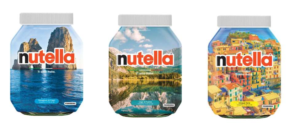 Nutella Special Edition “Ti Amo Italia”, la nuova collezione da non perdere