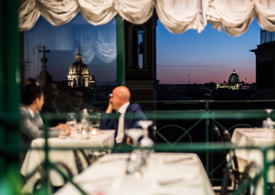 Gusto e panorama, il duo vincente di Terrazza Ciampini