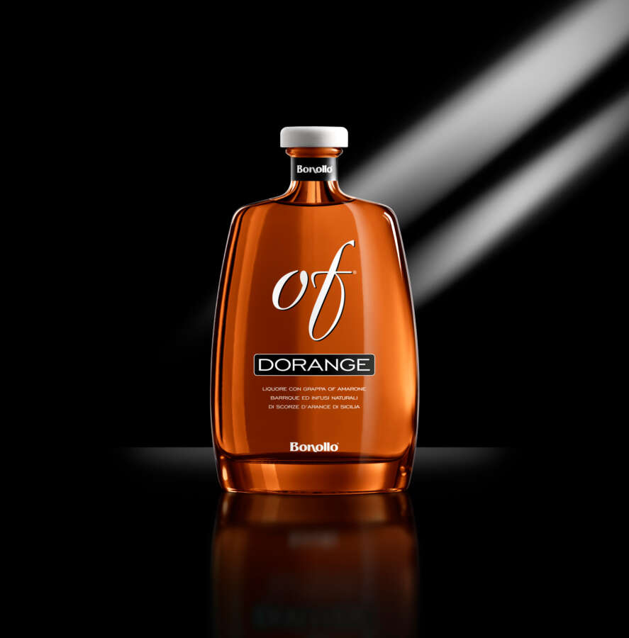 Dorange OF Bonollo, il liquore che profuma d'arancia