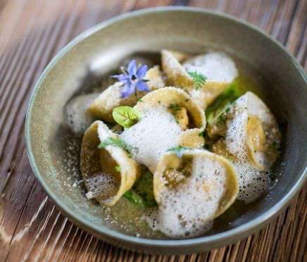 Tortelli di pane segale dello chef Guntmar Öttl