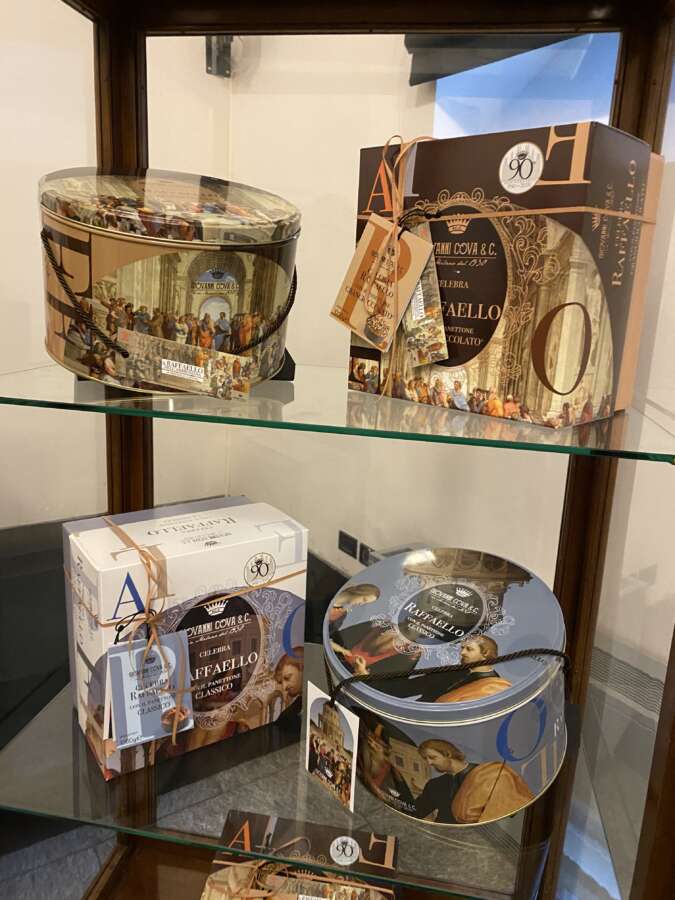 Giovanni Cova & C. celebra Raffaello: panettone speciale - Sapori News 