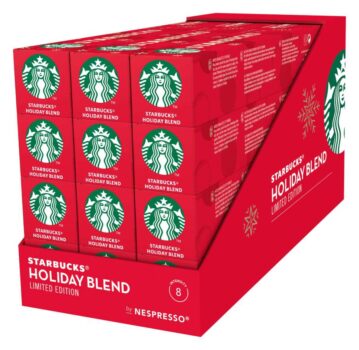 Starbucks: pack natalizio per le nuove varietà holiday blend e toffee nut latte - Sapori News 
