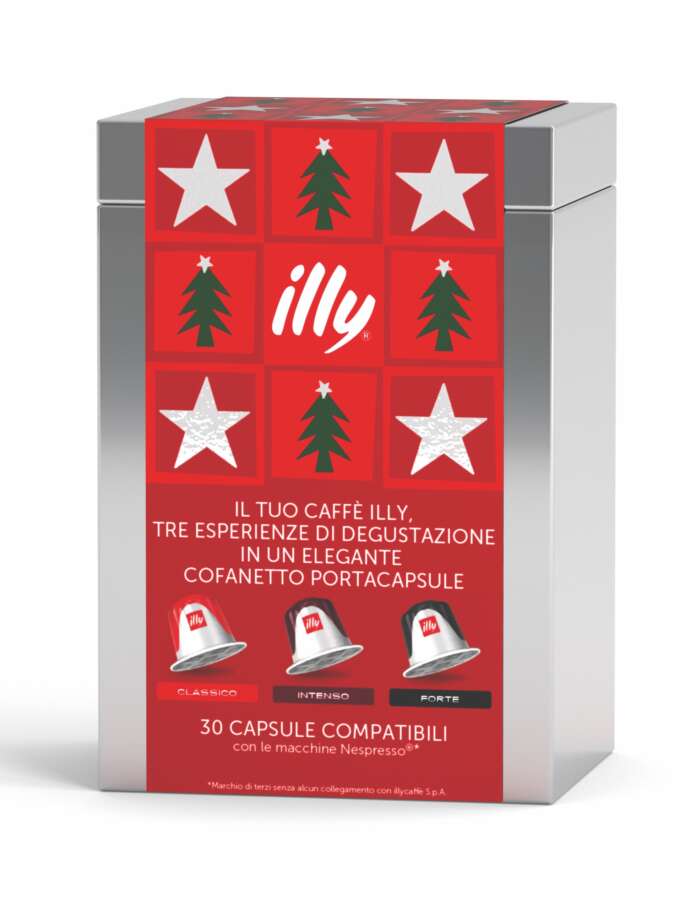 Gift box natalizie Illy Caffè, con Olimpia Zagnoli - Sapori News 