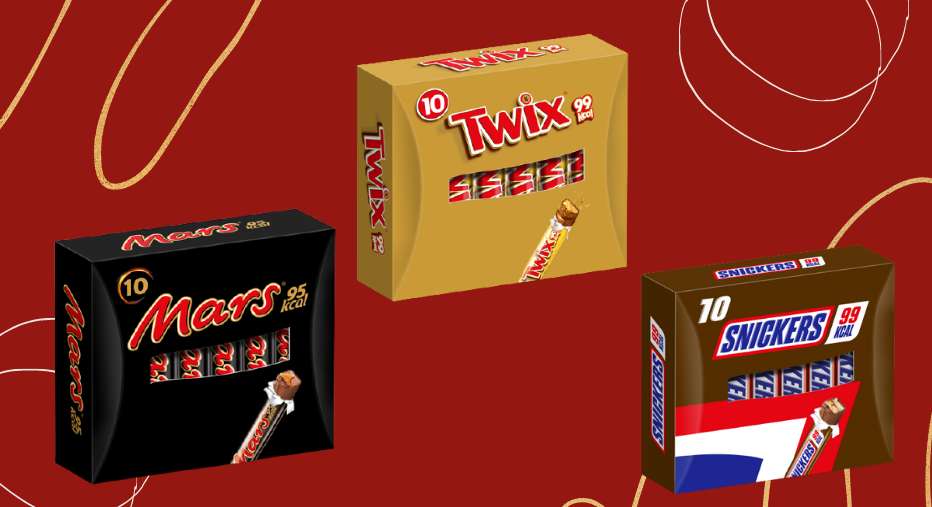 mars twix snickers