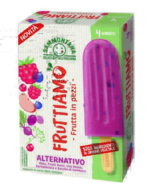 Sammontana e i nuovi stecchi sorbetto Fruttiamo