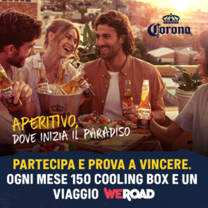 Corona e WeRoad, insieme per un aperitivo in paradiso