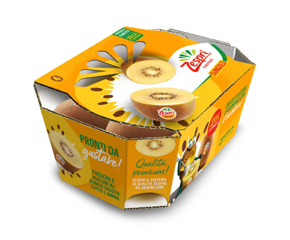 Kiwi Zespri™ Sungold™ è lo snack giusto a tutte le età - Sapori News 