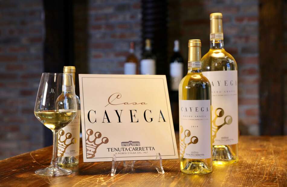 Celebrazione del vino a Casa Cayega