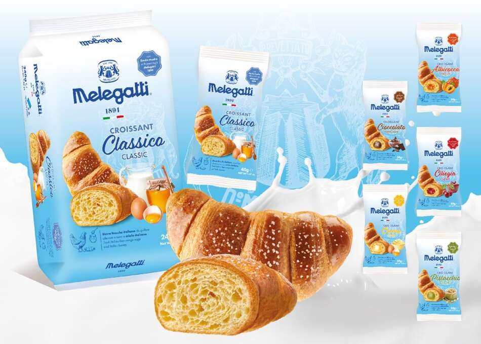 Melegatti presenta il suo nuovo gustosissimo croissant - Sapori News 