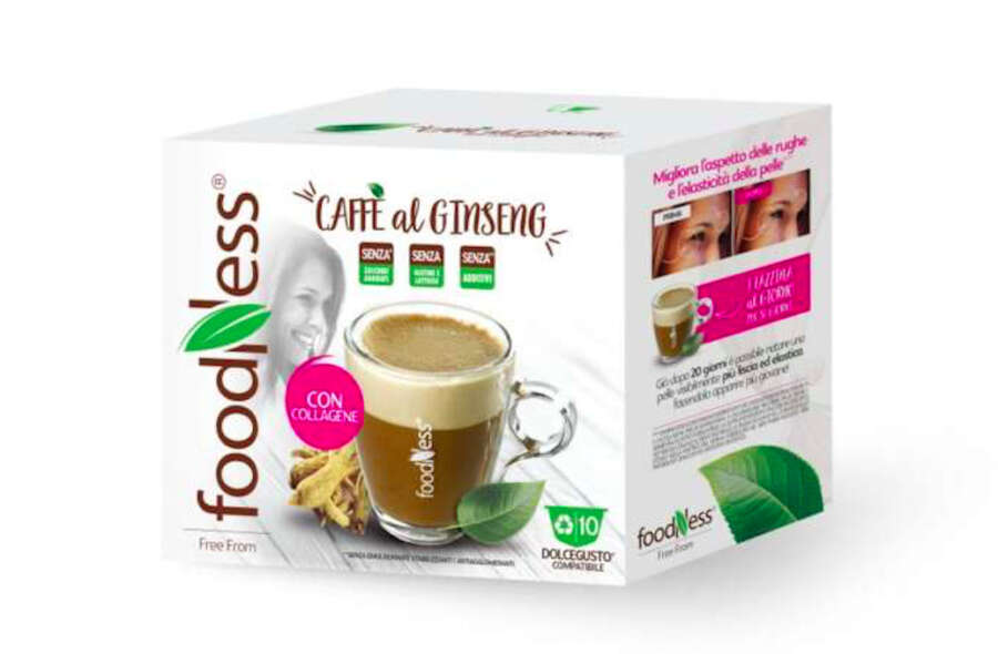 FoodNess novità: capsule caffè al ginseng e collagene