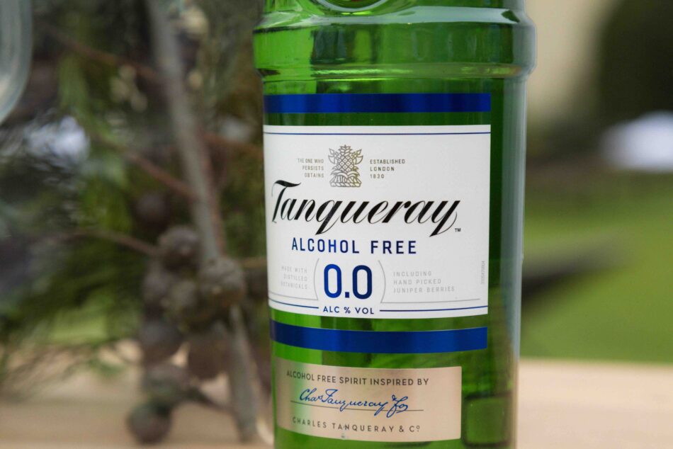 Tanqueray 0.0%, il nuovo alcohol free spirit di Diageo