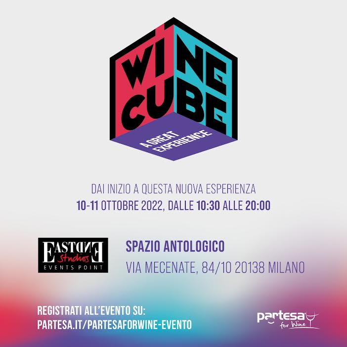 Wine Cube – A Great Experience 10-11/10 a Milano - Sapori News 