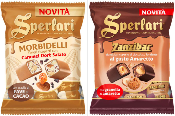 Novità Sperlari per Natale : Caramel Dorè Salato e Amaretto - Sapori News Il Magazine Dedicato al Mondo del Food a 360 Gradi