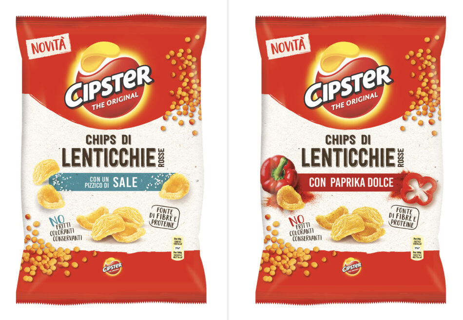 Cipster: arrivano le Chips di lenticchie rosse! - Sapori News 