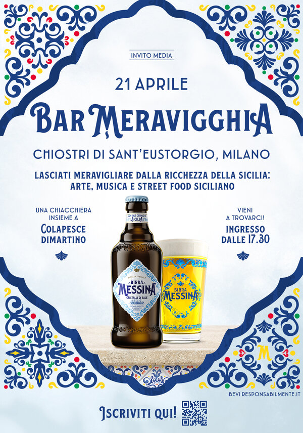 Birra Messina: il "Bar Meravigghia” alla Milano Design Week 2023  - Sapori News 
