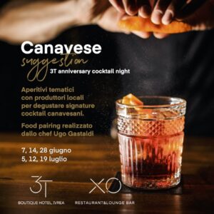CANAVESE suggestion -3T Anniversary Cocktail Night al 3T Boutique Hotel