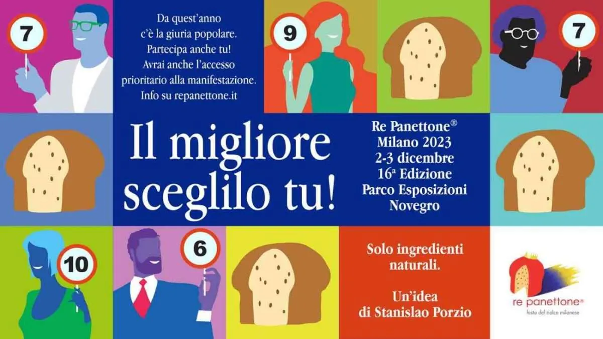 Re Panettone® Milano 2023 al via la sedicesima edizione