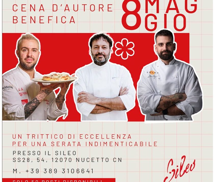 Un trittico d'eccellenza per una serata indimenticabile al ristorante Sileo (Cn)