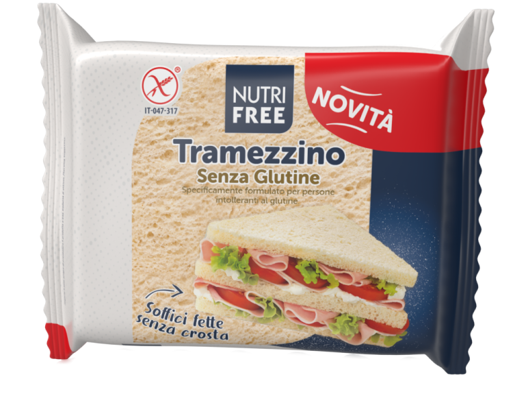 Nutrifree lancia il nuovo tramezzino senza glutine e senza crosta
