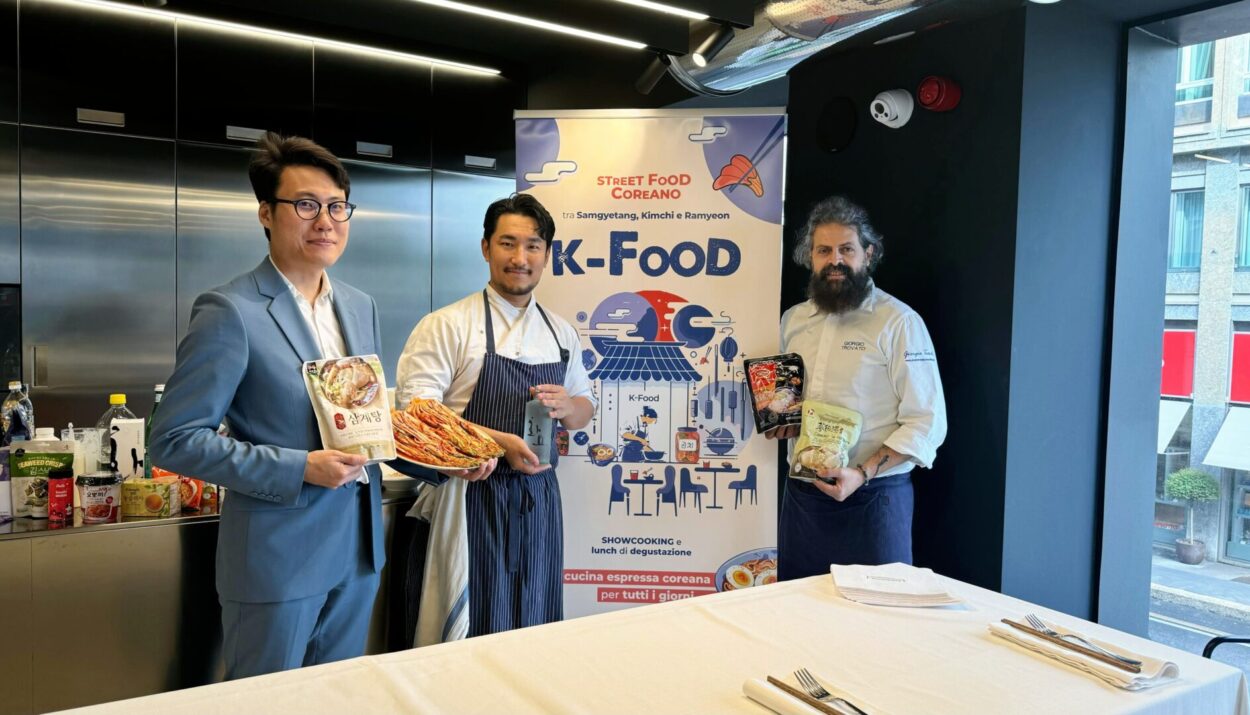 K-Food in Italia con aT Center Paris e FIPPC: showcooking e degustazioni per promuovere l'autentica cucina coreana nel mercato italiano
