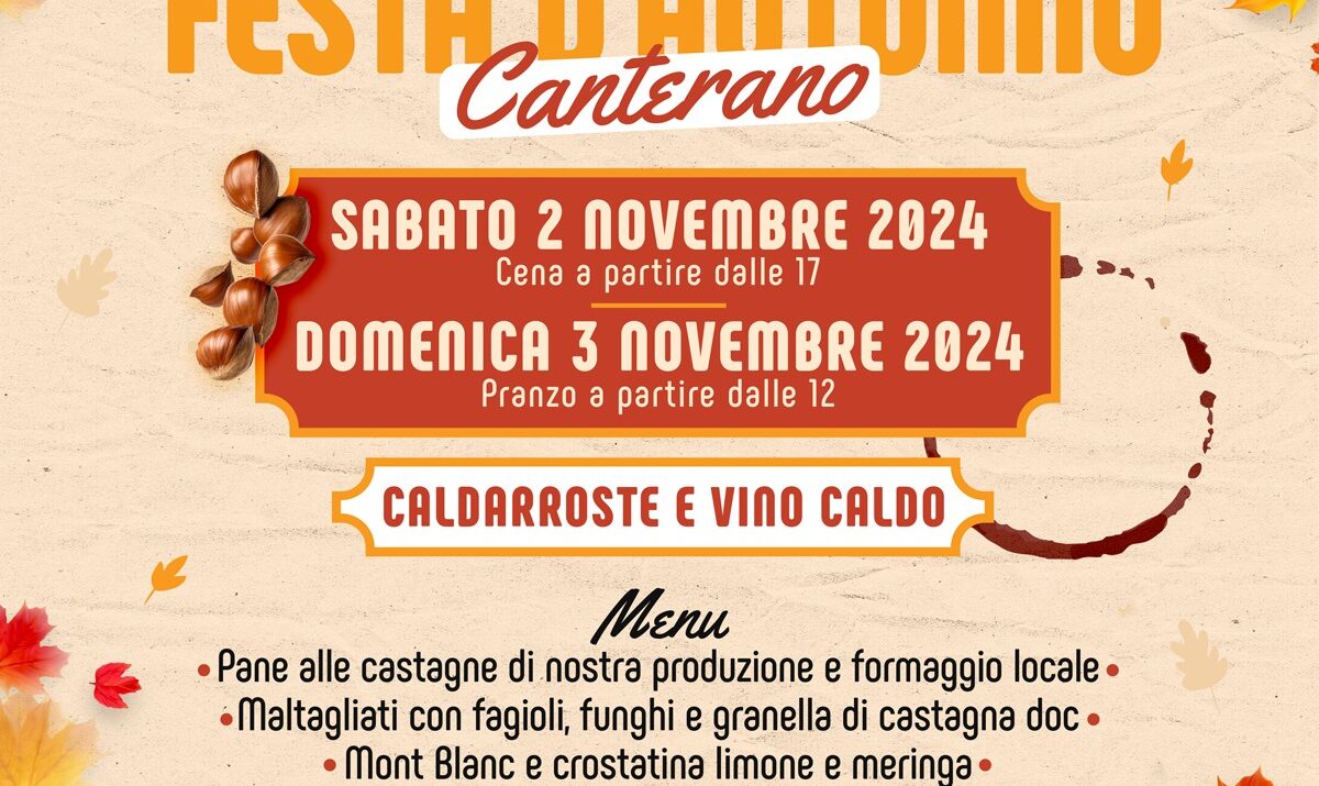 È festa d'autunno a Canterano, tra castagne e bellezza – 2/3 novembre Fuoriporta