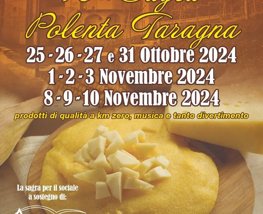 È Autunno, è taragna! Al Palaspirá di Spirano – 25 ottobre – 10 novembre
