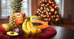 Dole italia: un Natale tropicale con la deliziosa frutta esotica