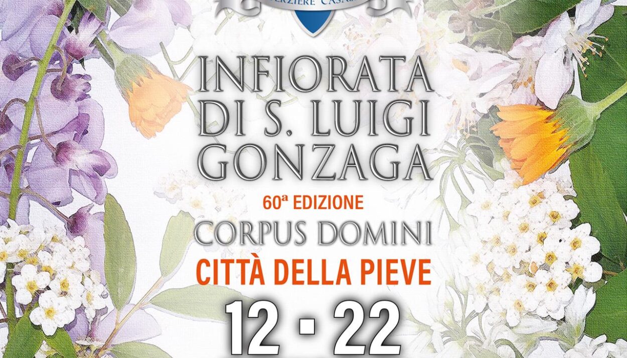 L’Infiorata di Città della Pieve: colori, profumi e sapori dal 12 al 22 giugno Fuoriporta