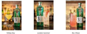 Tre cocktail firmati No.3 Gin per il World Aperitivo Day 2025: eleganza, gusto e semplicità per brindare con stile e qualità premium.