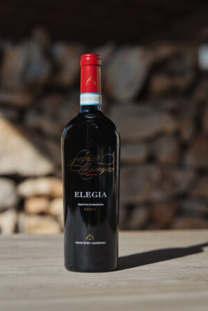 Scopri Elegia Primitivo di Manduria Riserva: 25ª annata, nuova etichetta dorata e tiratura limitata. Un vino che racconta il tempo.