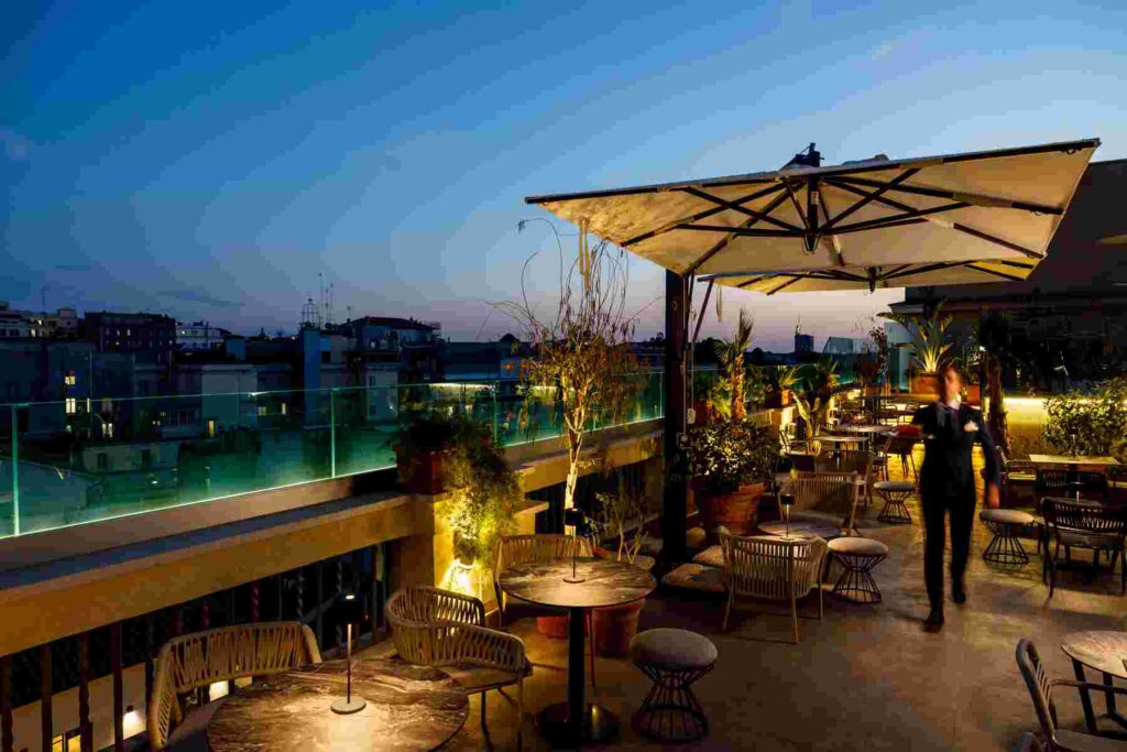 Riapre l'Organics Sky Garden all’Aleph Rome Hotel - Sapori News 