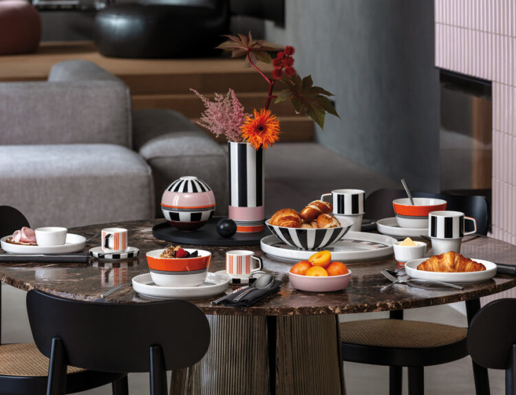 Villeroy & Boch reinterpreta La Boule: nasce la Memphis Collection