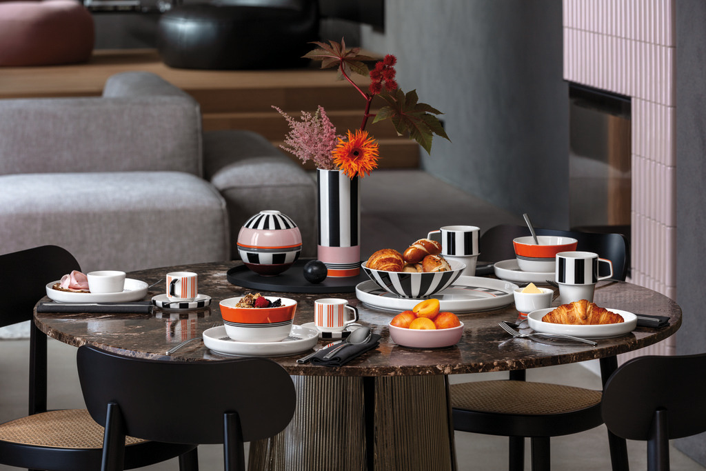 Villeroy & Boch reinterpreta La Boule: nasce la Memphis Collection