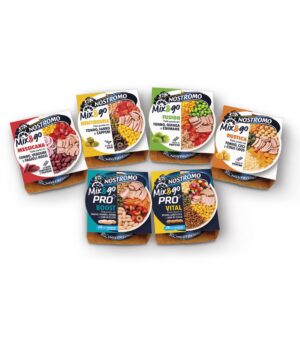 Le insalate proteiche Mix\&Go Nostromo uniscono gusto e praticità per pause sane e bilanciate. Disponibili ora nei supermercati.