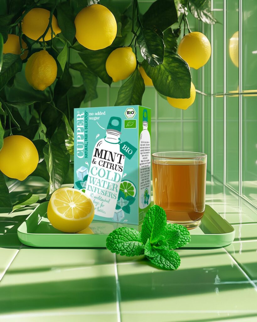 Infuso freddo Bio Cupper: freschezza naturale per l’estate - Sapori News 