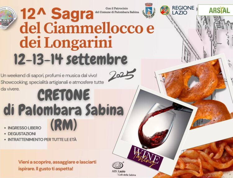 Cretone è festa con ciammellocco e longarini fa festa il 12-13-14 sett - Fuoriporta