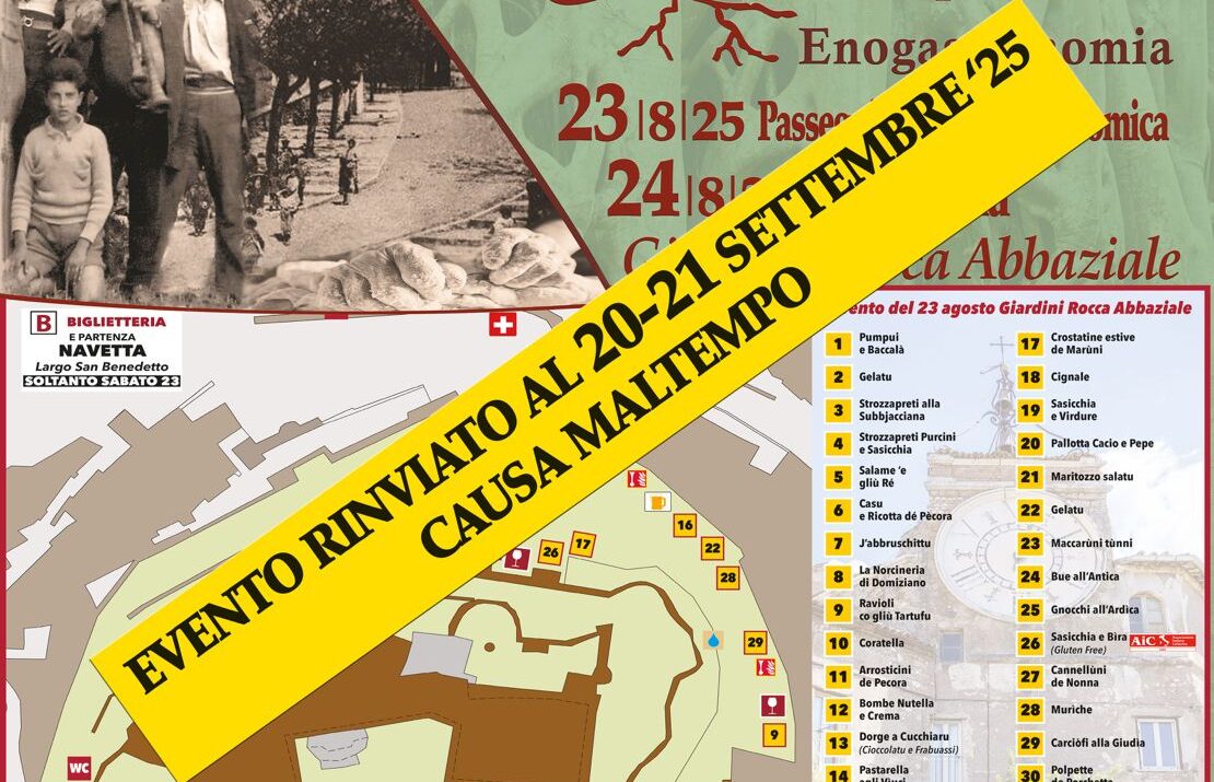 Subiaco, “Rajche” si veste d’autunno: il 20 e 21 settembre la 15ª edizione profuma di tradizione (e di cucina) - Fuoriporta