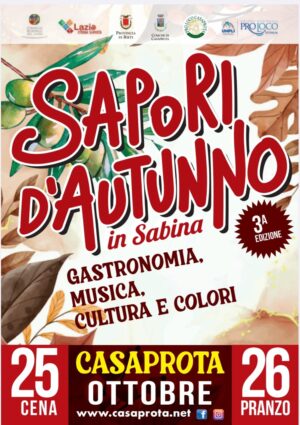 Casaprota, Festa d’Autunno – 25 e 26 ottobre 2025 - Fuoriporta