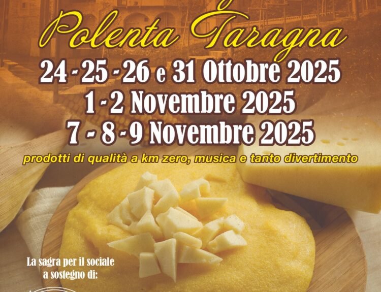 Spirano (BG) festeggia l’autunno con la Polenta Taragna – 24 ottobre / 9 novembre 2025 - Fuoriporta