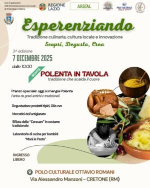 Esperenziando Cretone: la polenta che scalda il dicembre - 7 dicembre - Fuoriporta