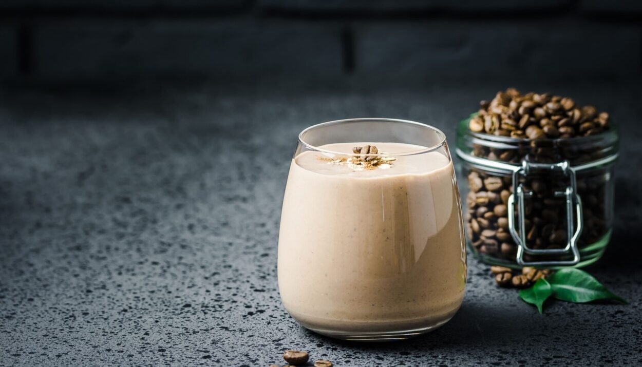 Yogurt di capra Girau foto frullato