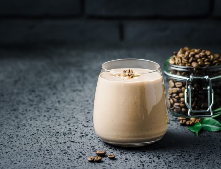 Yogurt di capra Girau foto frullato