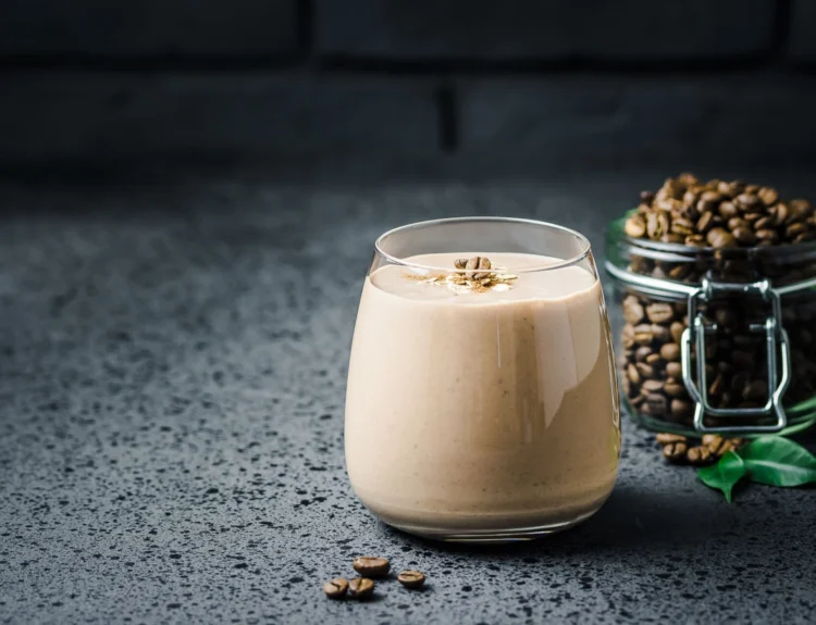 Yogurt di capra Girau foto frullato