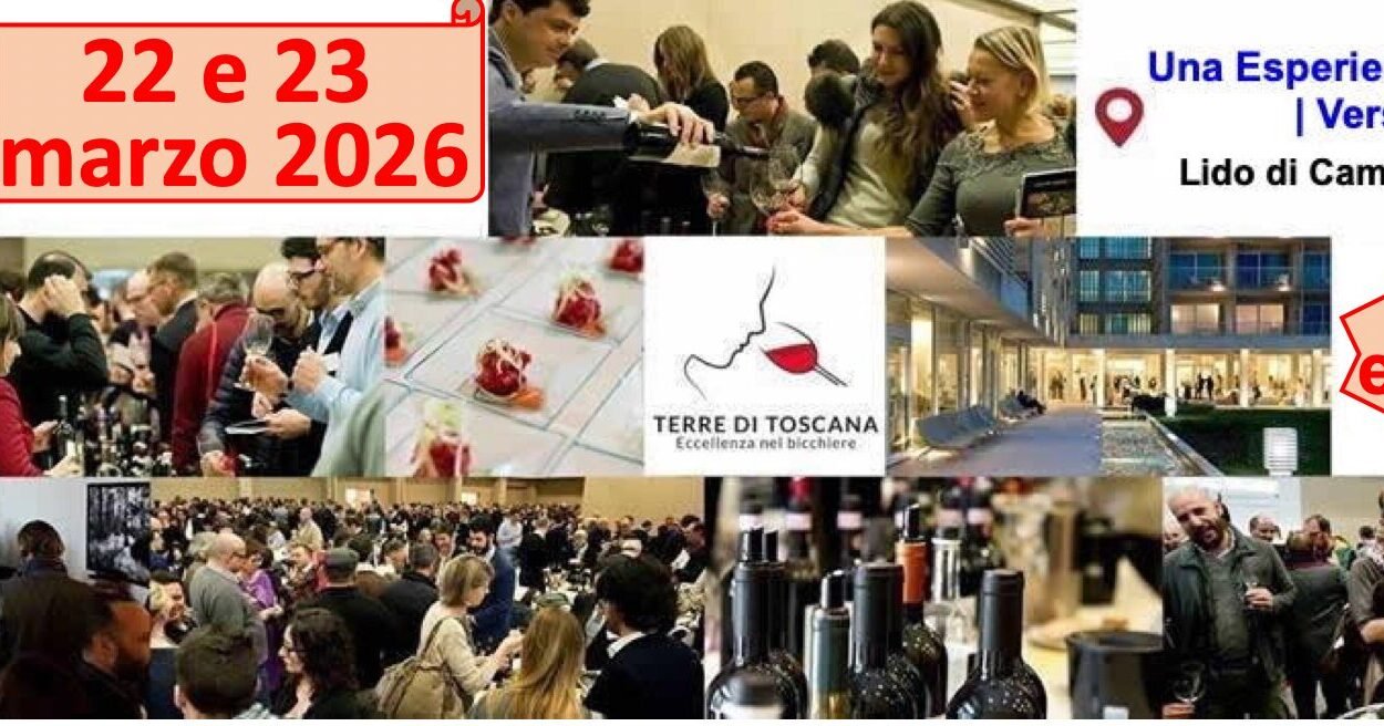 Terre di Toscana: a Camaiore l'appuntamento con i vini top